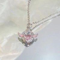 Pink Small Heart Necklace