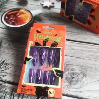 24 Halloween Fake Nails