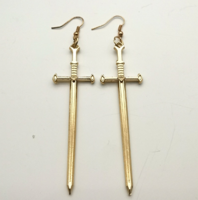 Sword Earrings